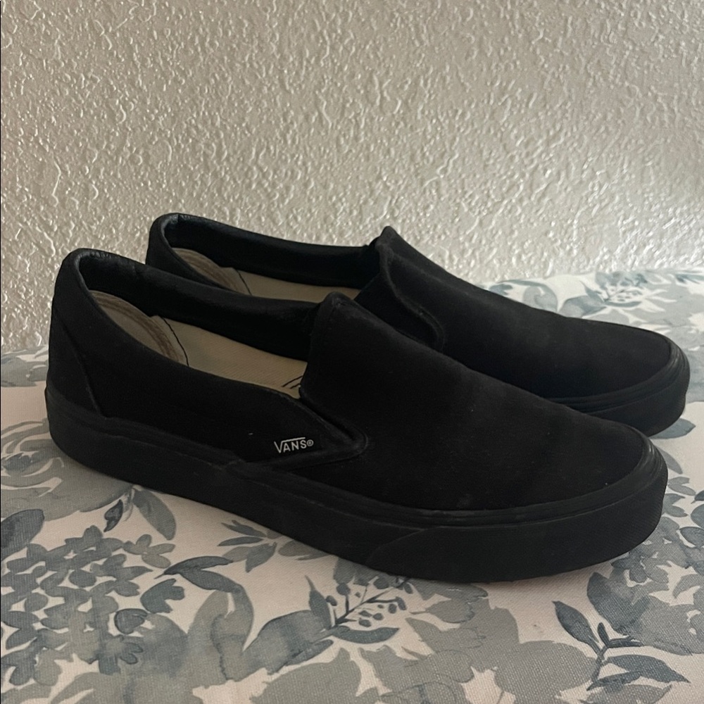 Vans Classic Black Slip-On Shoes
